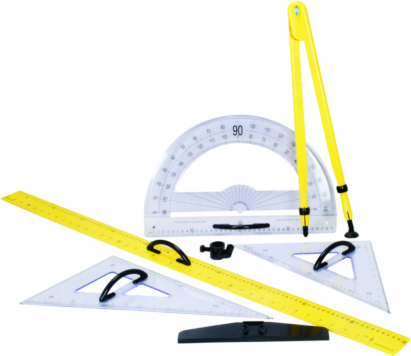 Jumbo Geometry Box (Transparent & Magnetic)  1000-GM 404