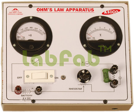 OHMS LAW APPARATUS – GUPTA BRAND 200241