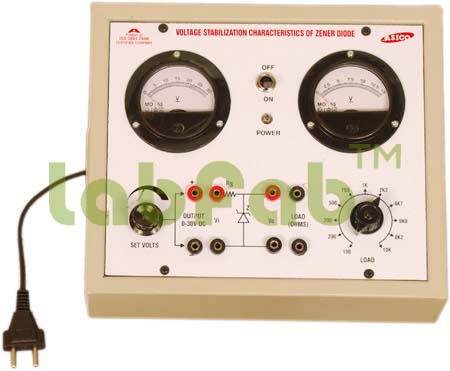 VOLTAGE STABILIZATION CHARACTERISTICS OF ZENER DIODE – GUPTA BRAND 200215
