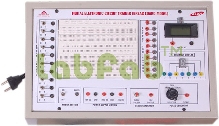 DIGITAL ELECTRONIC CIRCUIT TRAINER (BREAD BOARD MODEL) – GUPTA BRAND 200354