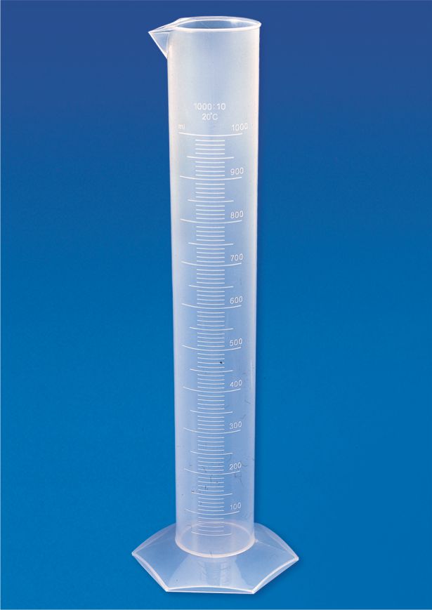 MEASURING CYLINDER HEXAGONAL – POLYLAB BRAND