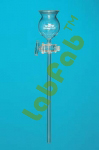 FUNNEL THISSLE WITH STOPCOCK  4001070