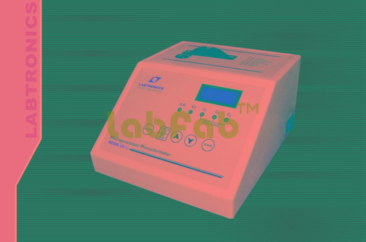 MICROPROCESSOR PHOTO COLORIMETER 8 FILTERS – GUPTA BRAND 5000LT-111