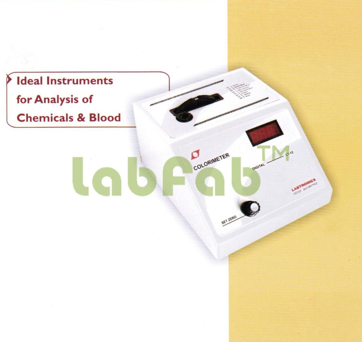 DIGITAL PHOTO COLORIMETER 8 FILTERS – GUPTA BRAND 5000LT-12